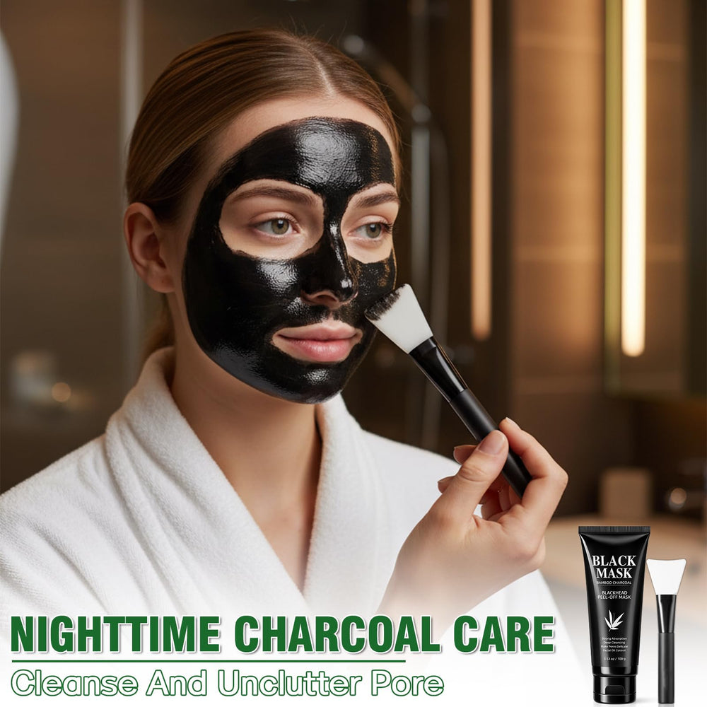 Nozerix ingredients label listing charcoal, bentonite clay, and hydrating agents