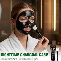 Nozerix ingredients label listing charcoal, bentonite clay, and hydrating agents