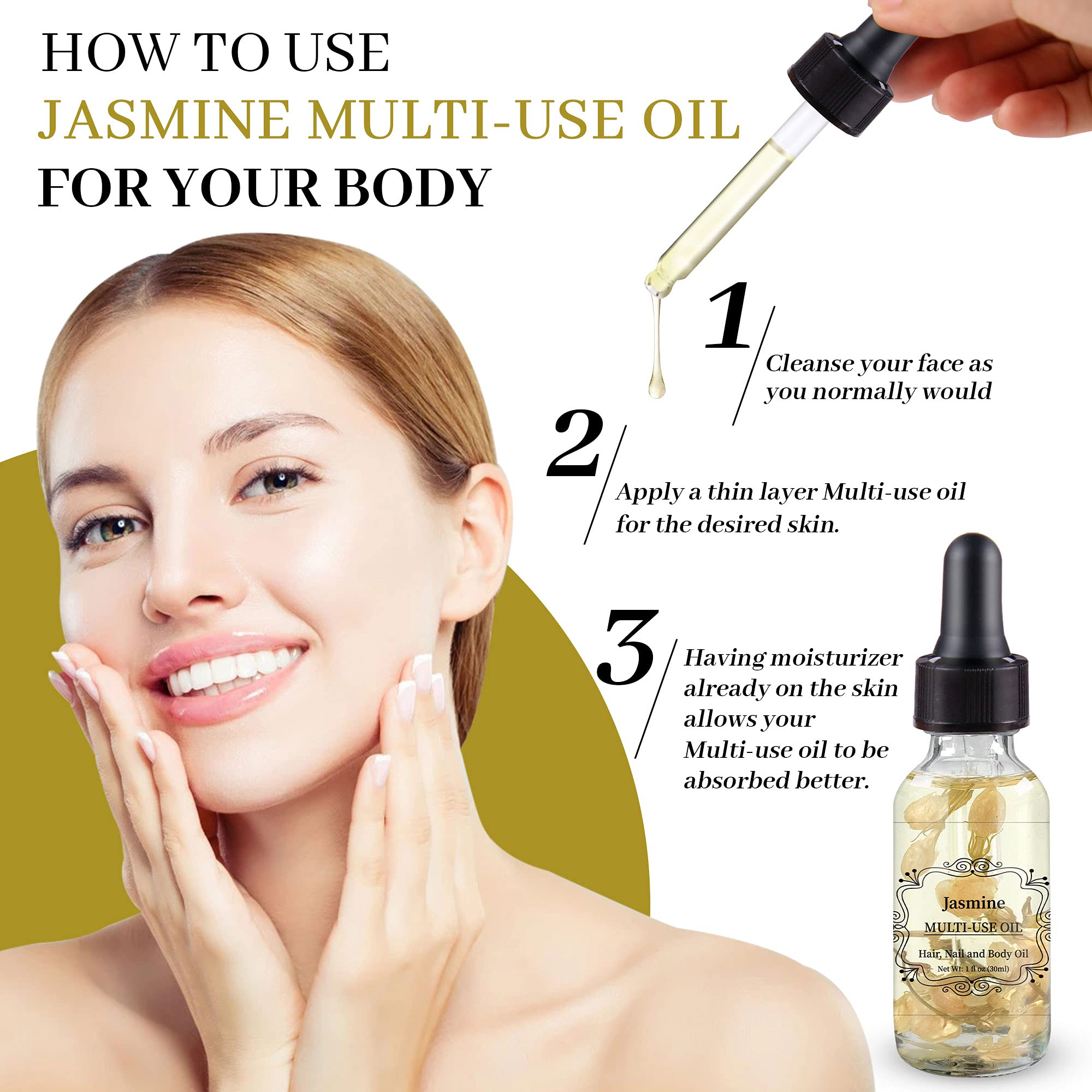 NP NATURES PHILOSOPHY facial drops on fingertips for controlled, gentle use