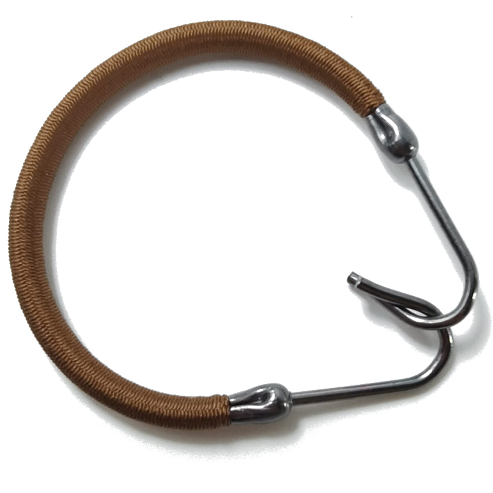 NSBELL hair tie used in a high ponytail demonstrating firm grip