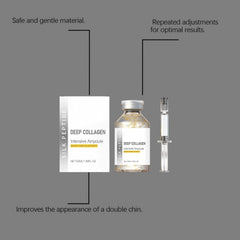 NTYNLe applied to model's cheek showing improved skin appearance