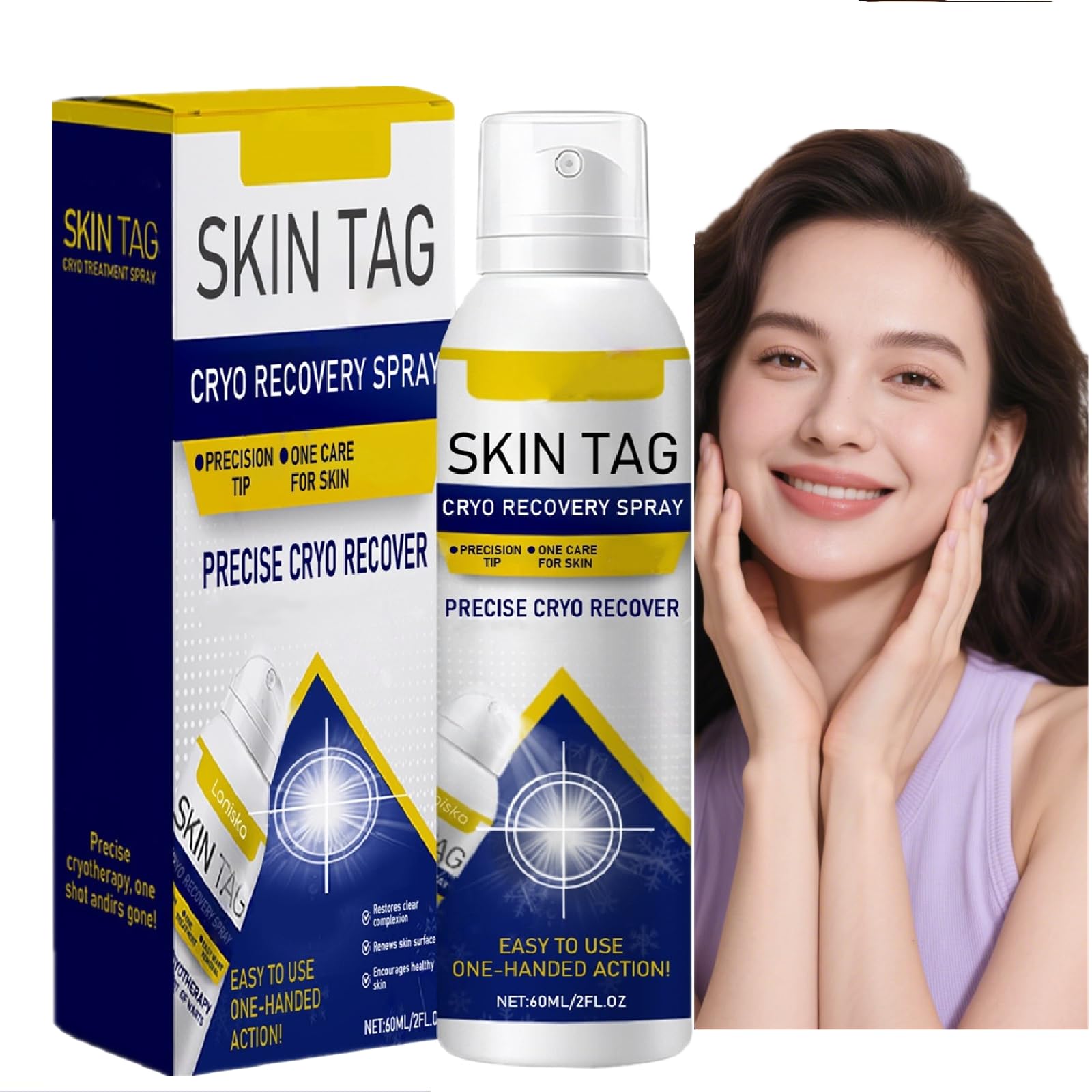 NTYNLe front packaging showing spray bottle and label benefit