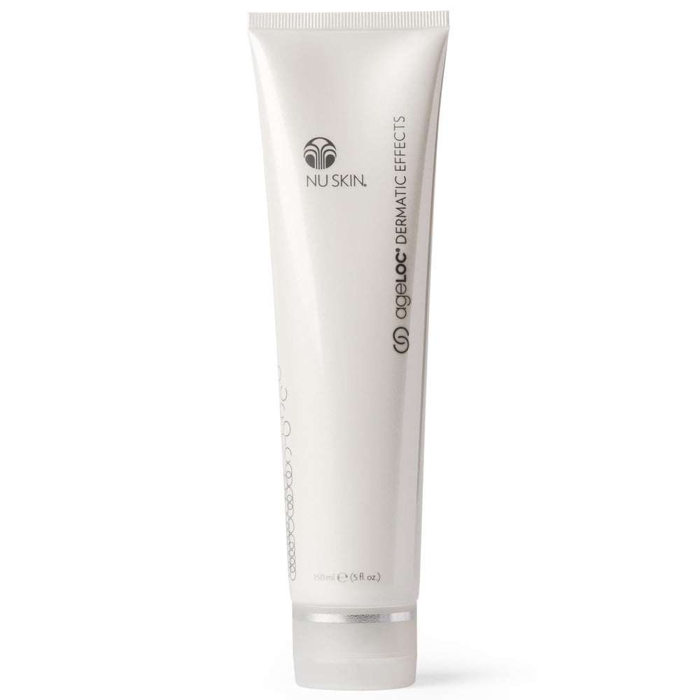 Nu Skin product front packaging showing lotion and benefits
