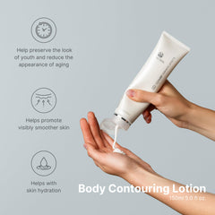 Nu Skin lotion texture close-up showing lightweight absorption benefit