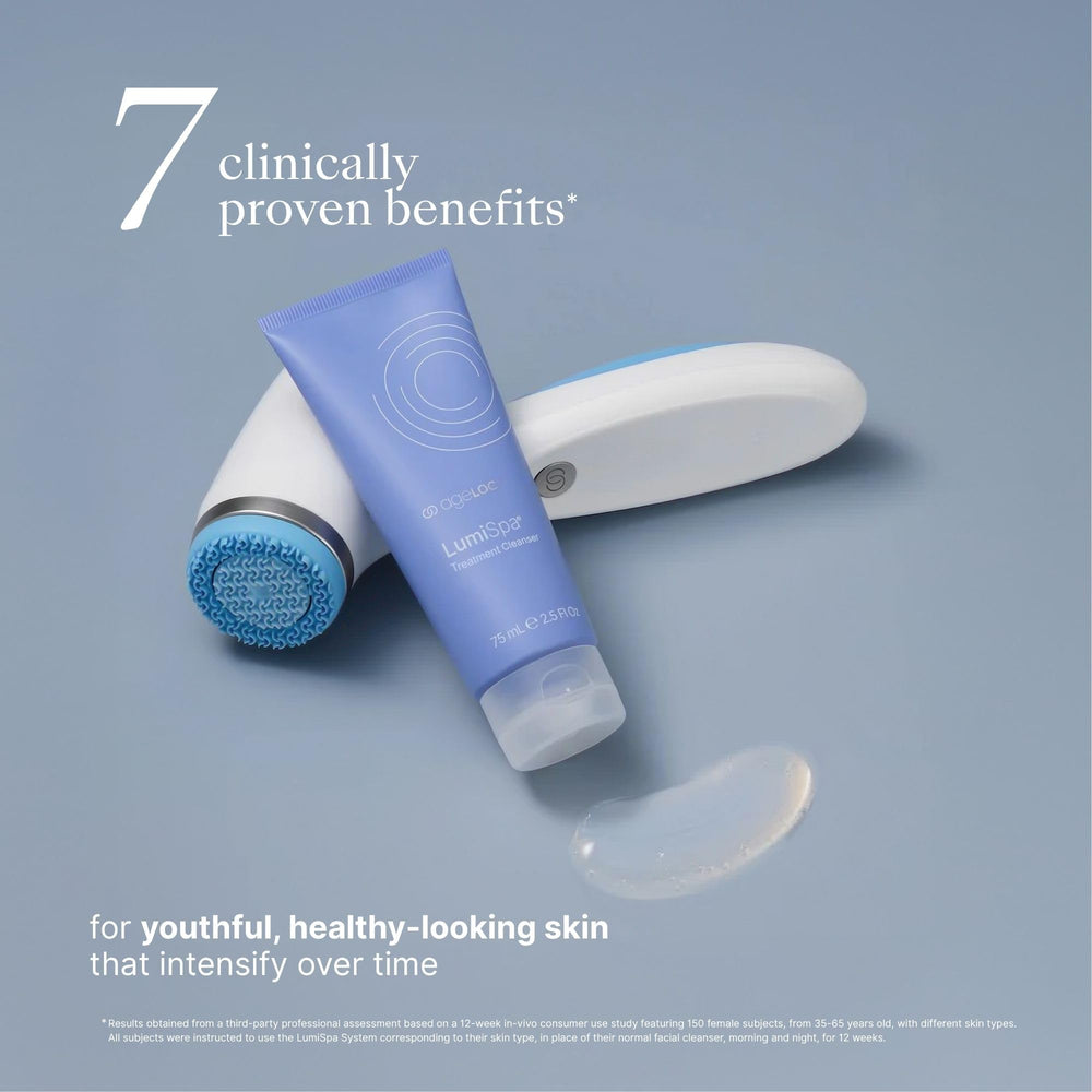 Nu Skin ingredient label with ageLOC, Milk Thistle and Rhododendron benefits