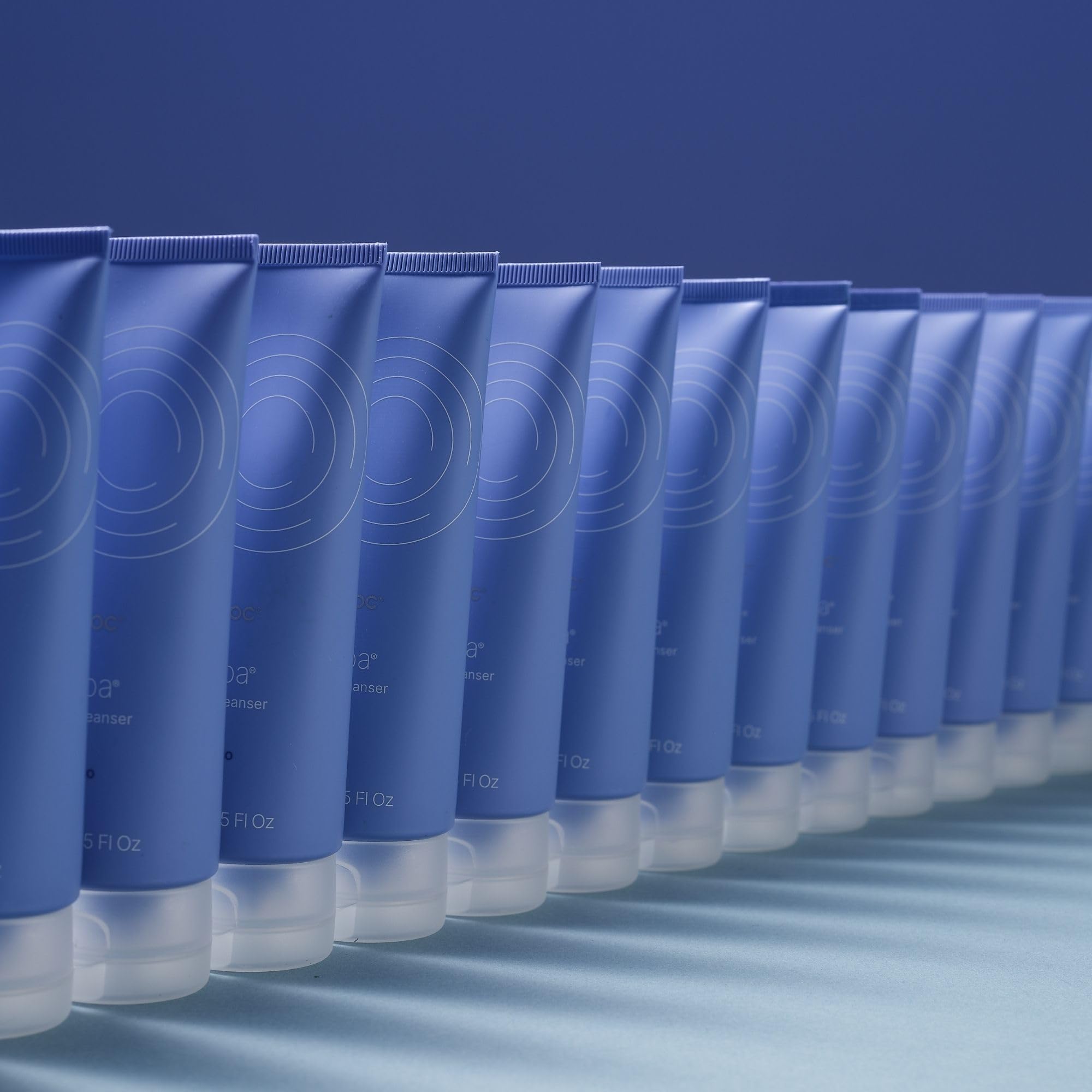 Nu Skin recyclable packaging detail emphasizing eco-conscious design benefit