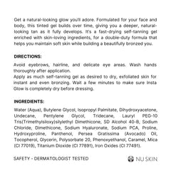 Nu Skin Sunright in a beach bag lifestyle shot promoting ready-to-go glow