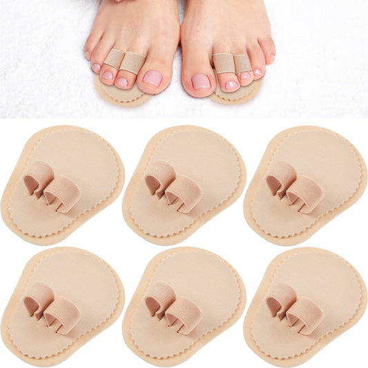 Nuanchu front packaging showing six cushioned toe splints and benefits