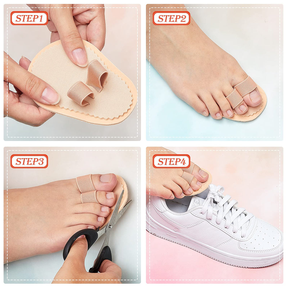 Nuanchu splint inside sneaker showing compact fit and discreet relief
