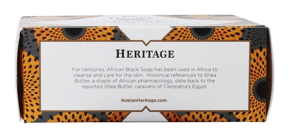 Nubian Heritage rich lather in hand demonstrating cleansing action