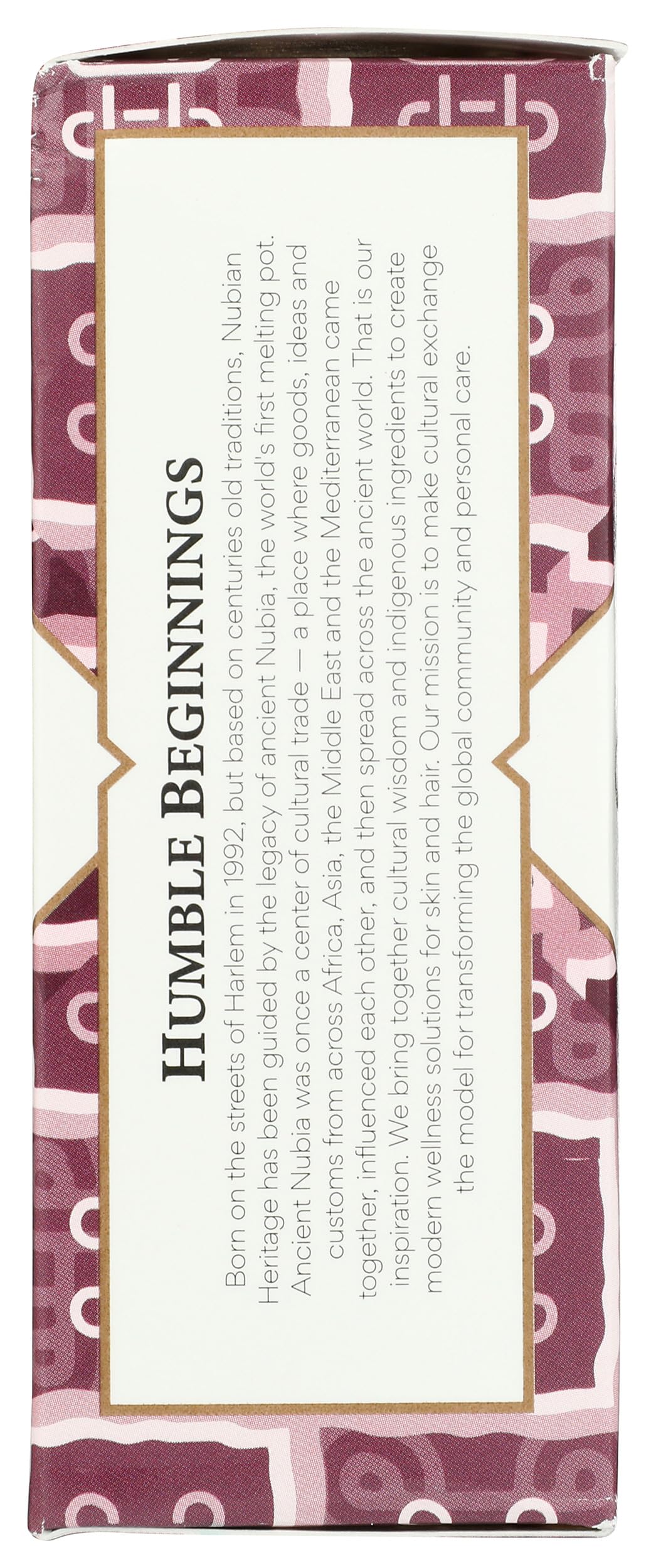 nubian heritage soap in bathroom setting suggesting a calming daily ritual