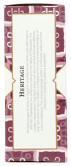 nubian heritage label detail displaying shea butter and goat's milk ingredients