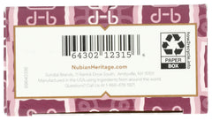 nubian heritage bar on wooden dish showing elegant storage and quick drainage