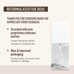 Nuda CloudMist spraying mist demonstrating even coverage benefit