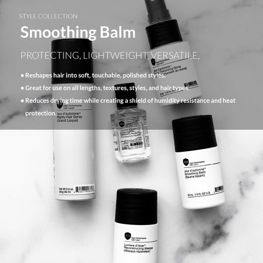 Number 4 open jar texture showing creamy balm for smooth styling