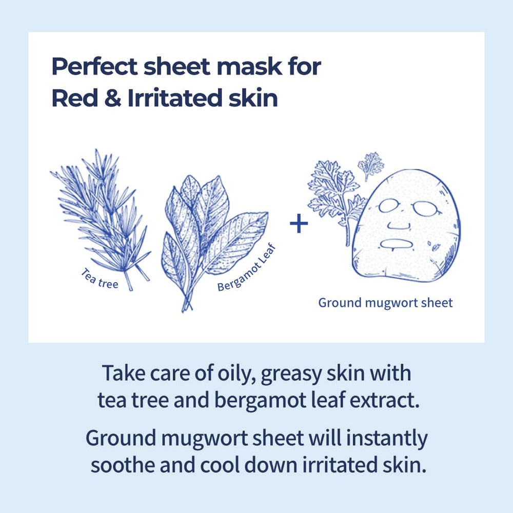 numbuzin mask in bathroom scene for easy at-home soothing ritual