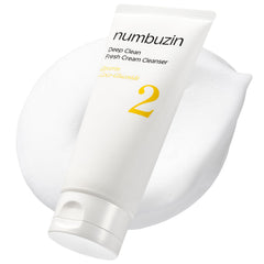numbuzin front packaging showing bottle and product name, clean look benefit