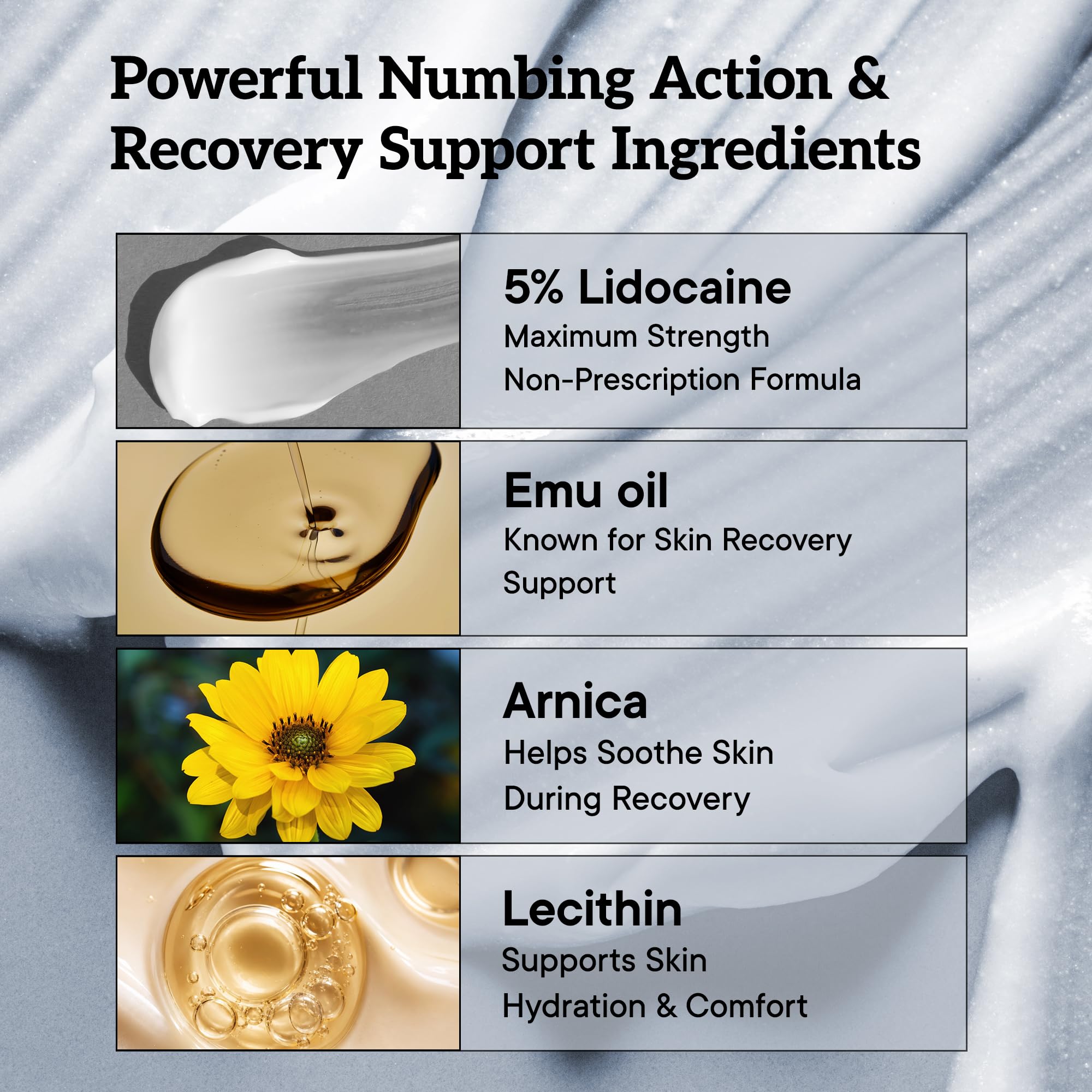 Nupharmco ingredient label close-up highlighting active components