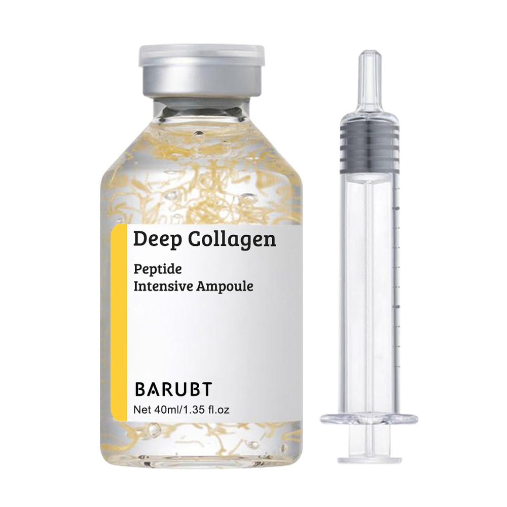 NureBe front bottle showing elegant ampoule design and easy dispensing benefit