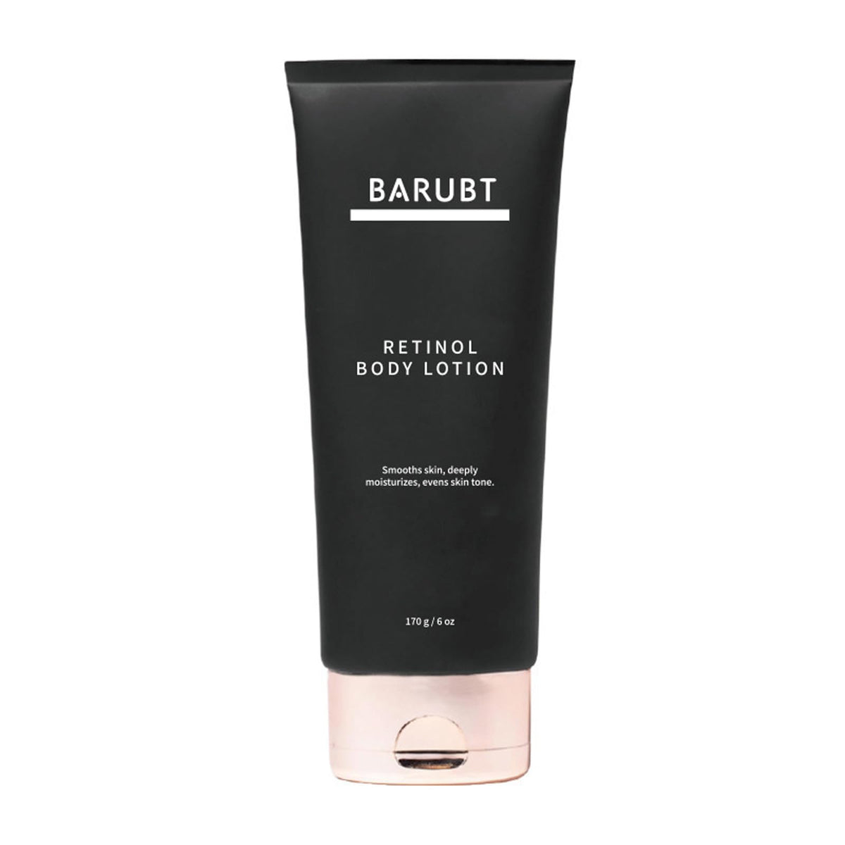 NureBe retinol body lotion front packaging showing product benefit