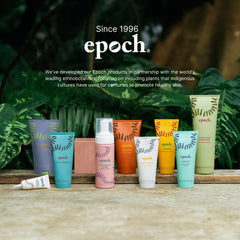 Nu Skin jar on bathroom shelf styled with towel suggesting daily moisturizing routine benefits