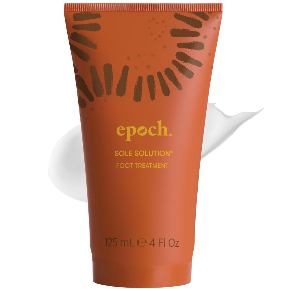 Nu Skin Epoch Sole Solution front packaging showing product clarity and strength