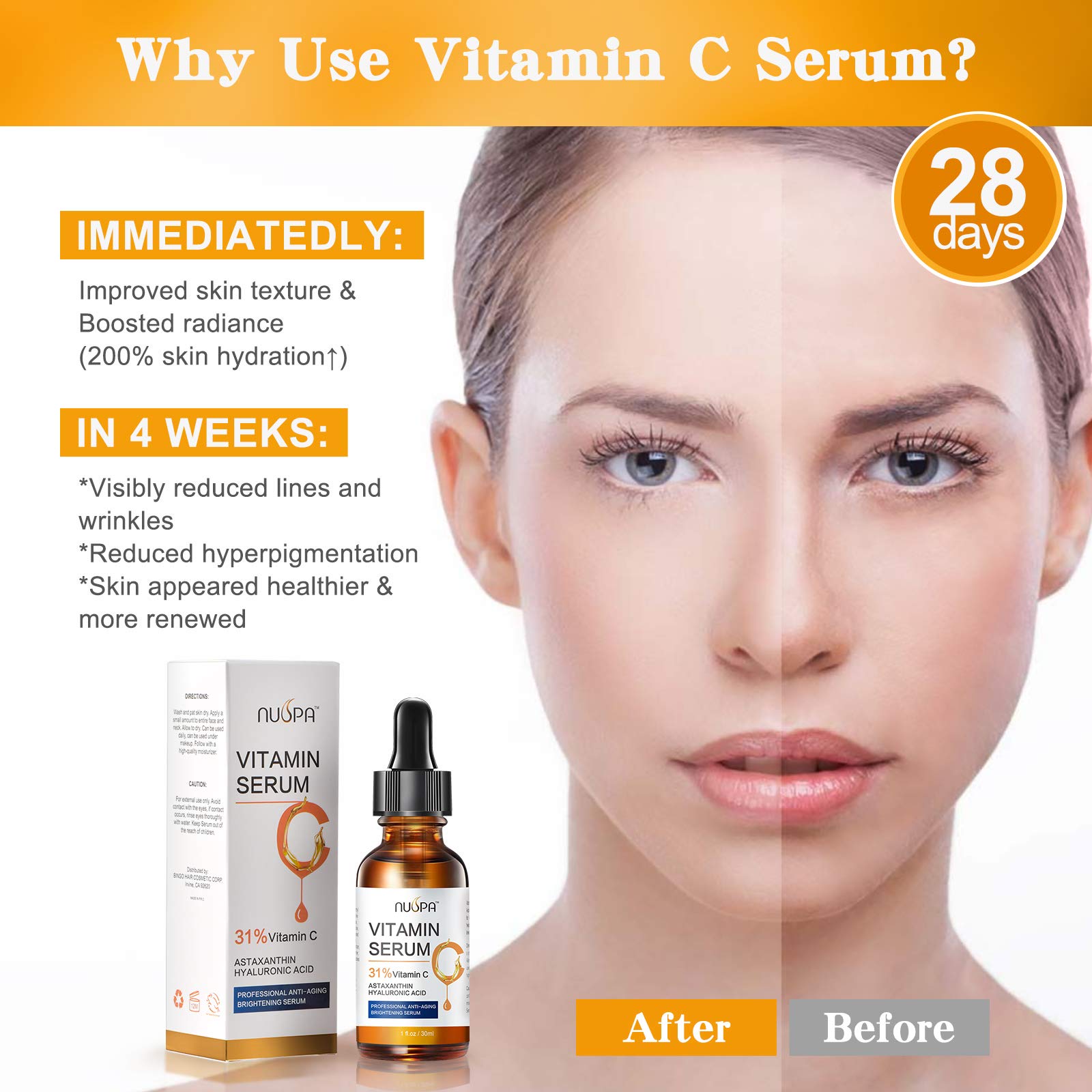 NUSPA close-up texture of serum showing lightweight hydrating finish