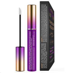 NUTRAHARMONY beside makeup brush showing seamless layering under cosmetics benefit