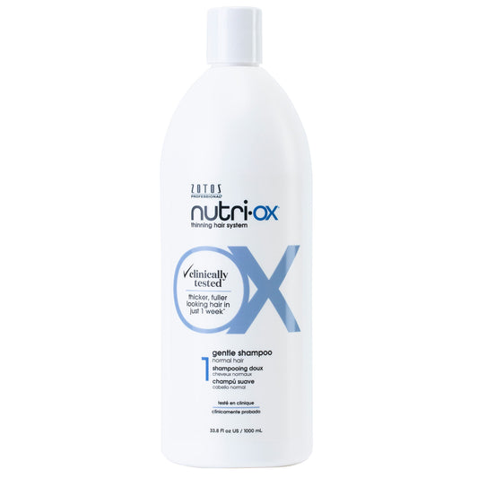 NUTRI-OX front bottle view showing label and 33.8 fl oz size benefit