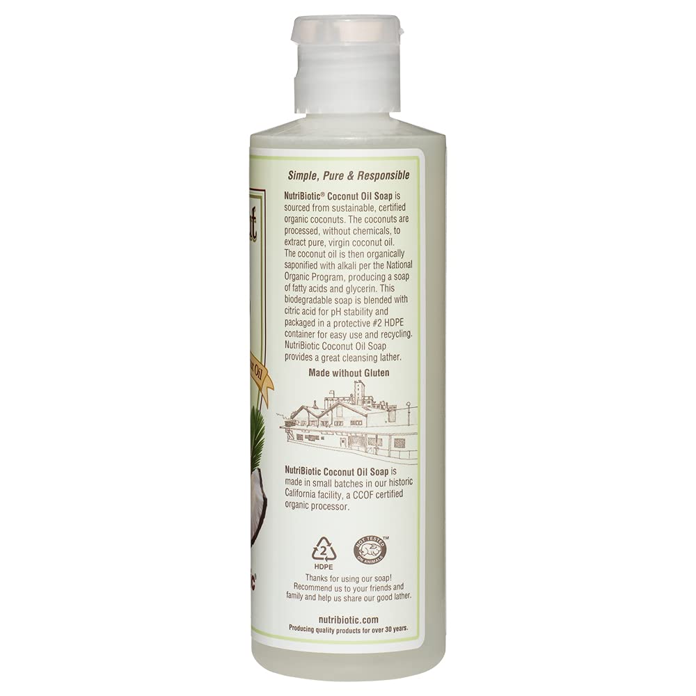 NutriBiotic in-use hands lathering demonstrating gentle effective cleansing