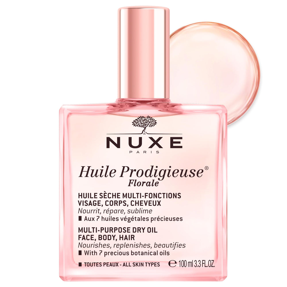 NUXE bottle front view showing elegant packaging and quick hydration benefit