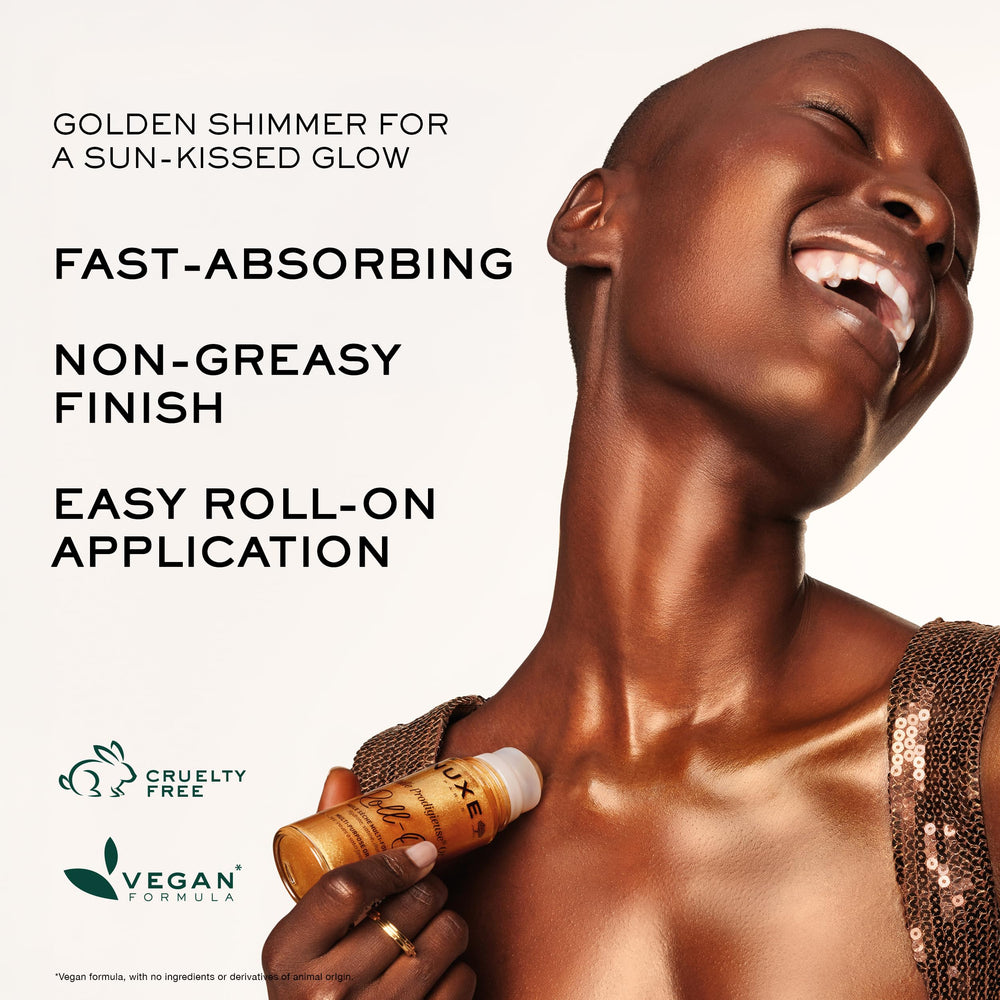 NUXE oil applied to hair ends improving shine and smoothness