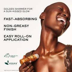 NUXE oil applied to hair ends improving shine and smoothness