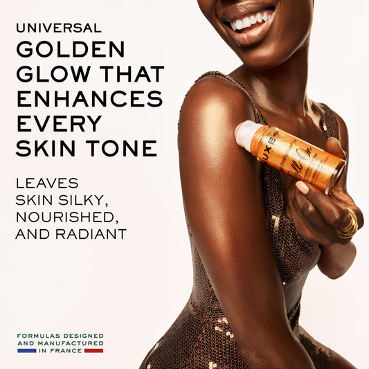 NUXE rollerball detail demonstrating precise, mess-free application benefit