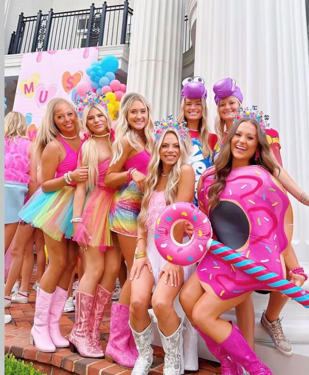 NVENF pom-pom and glitter tinsel texture, soft feel and sparkle