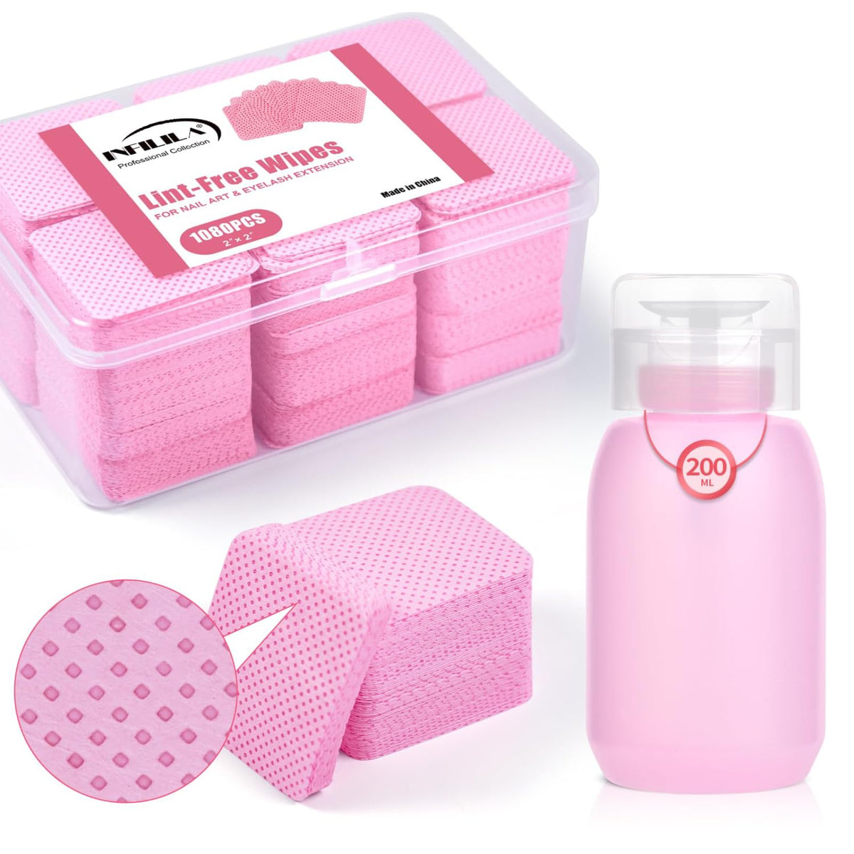 NXJ INFILILA front packaging showing box and bottle, professional convenience