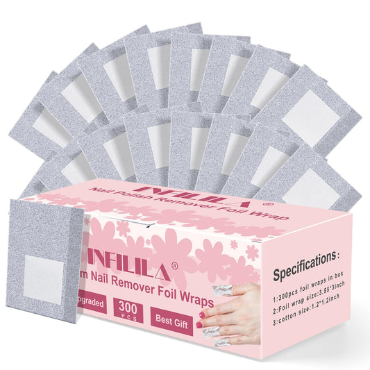 NXJ INFILILA front packaging showing 300 wrap count and benefits