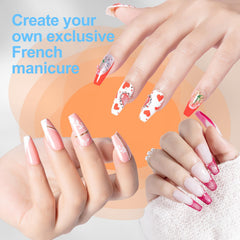 NXJ INFILILA tote-style manicure scene showing professional-looking nail art results