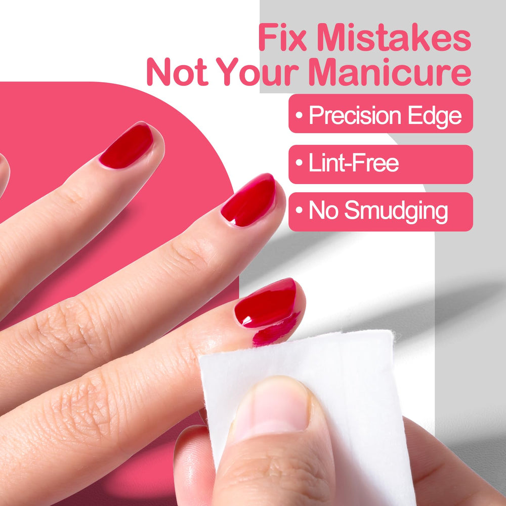 NXJ INFILILA pads used by a nail technician in a salon for low-odor professional use