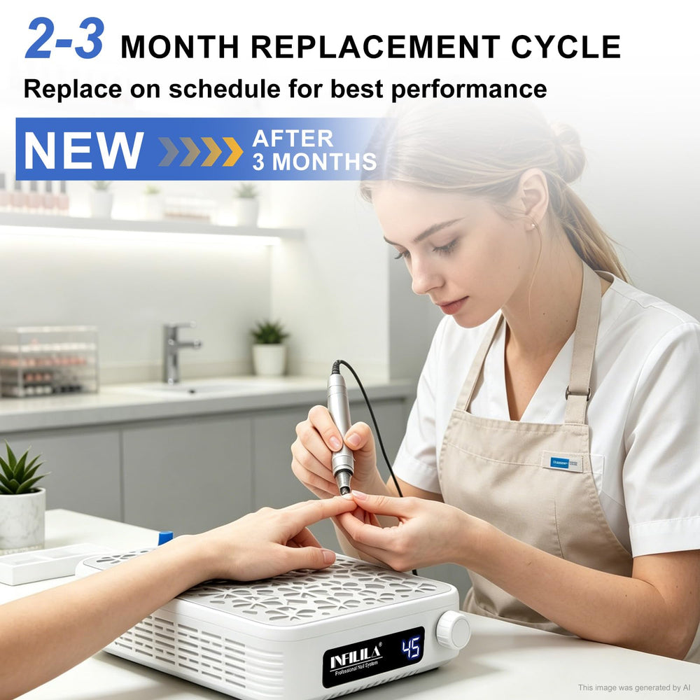 NXJ INFILILA two-pack filters packaged for rotation and long-term savings