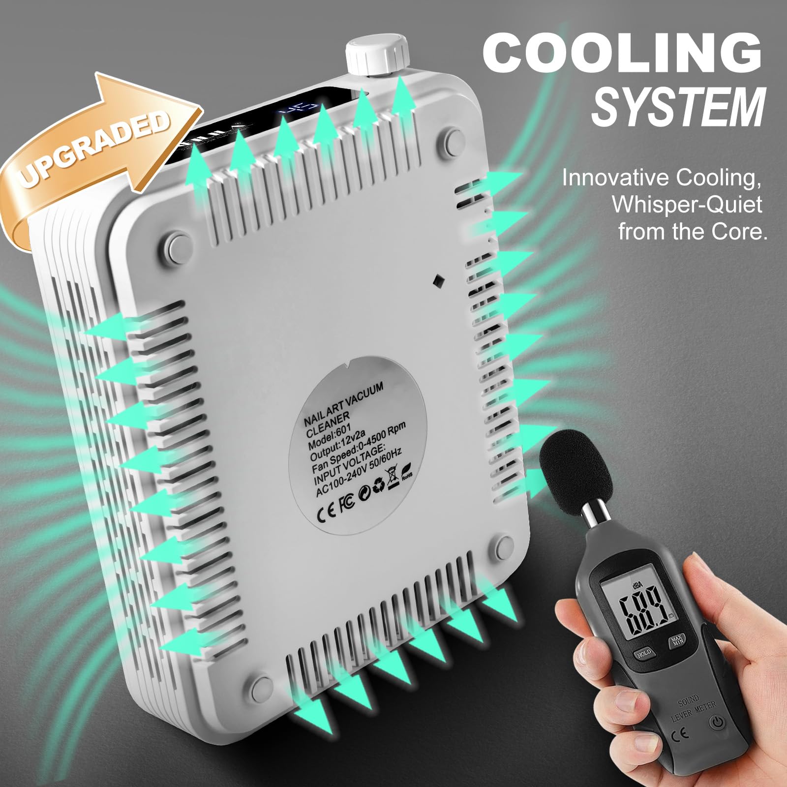 NXJ INFILILA underside cooling vents demonstrating reliable heat dissipation