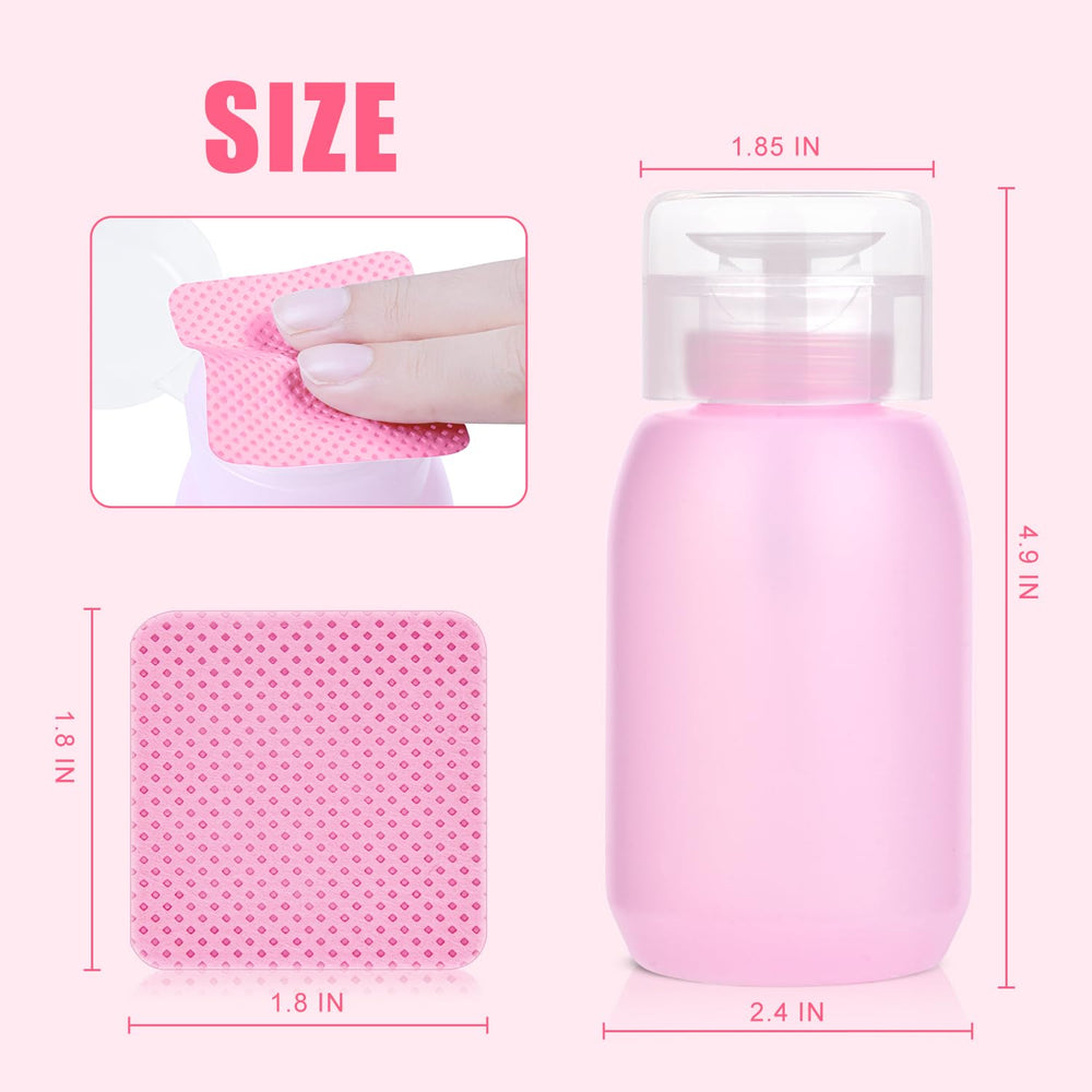NXJ INFILILA wipe saturated with remover, effective gel polish removal