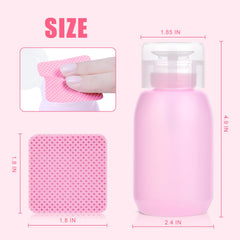 NXJ INFILILA wipe saturated with remover, effective gel polish removal