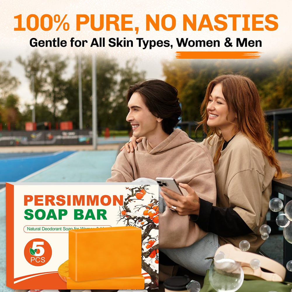 NXPPYY ingredient label detail showing persimmon extract and handcrafted quality