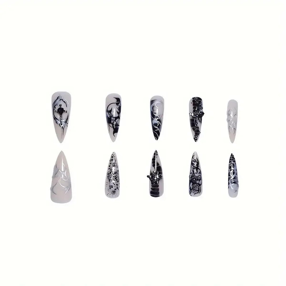 Nxtpz application kit with jelly tabs, file and wooden stick for easy at-home use