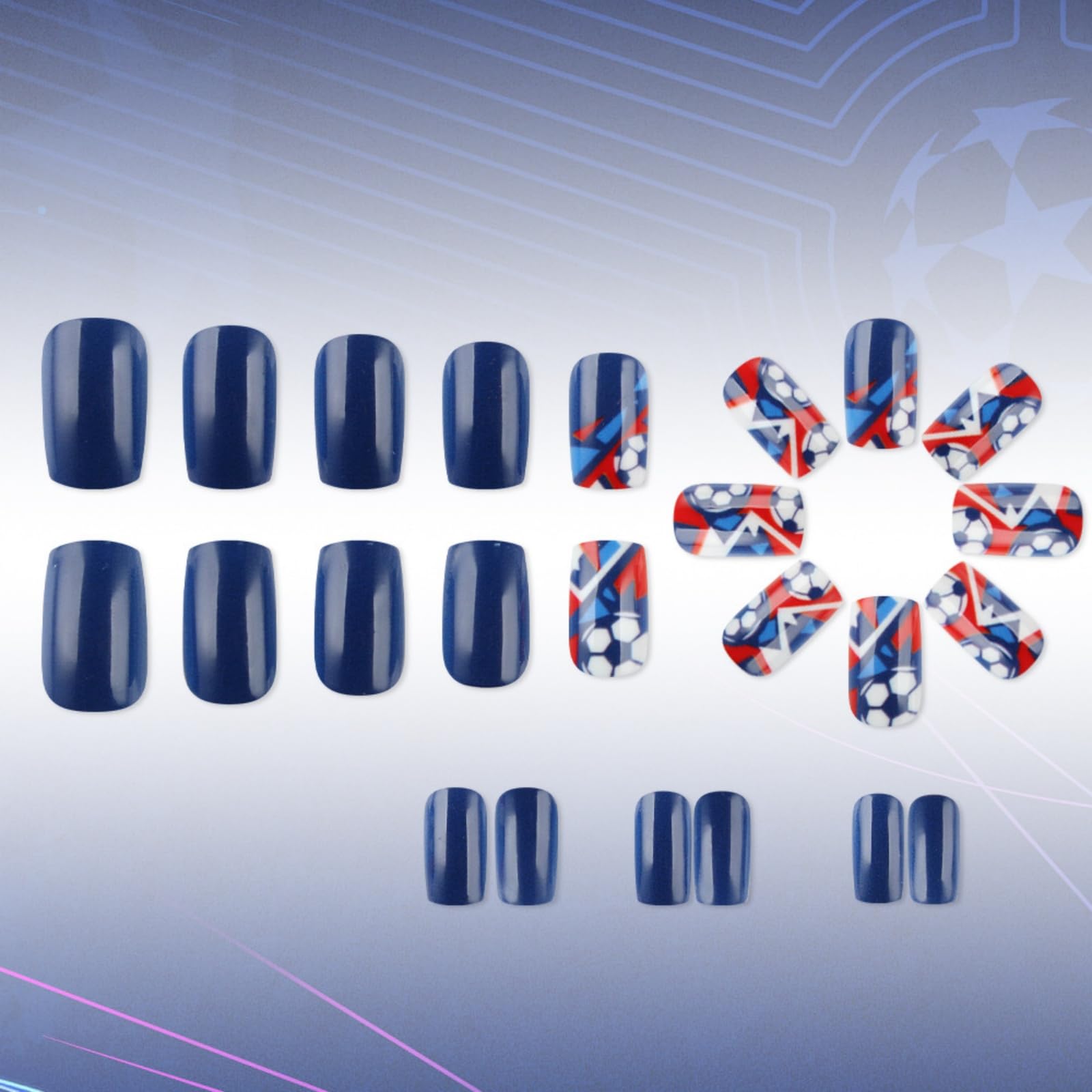 nxtpz included nail file wooden stick and jelly tabs showing tools benefit easy application