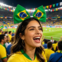 Nxtpz headband styled with fan outfit for a coordinated, spirited match-day look