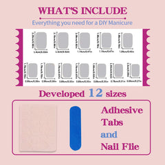 Nxtpz nails in hand scale comparison for size and fit clarity