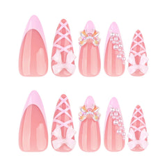 Nxtpz fit comparison on thumb and index to help choose the correct nail size quickly