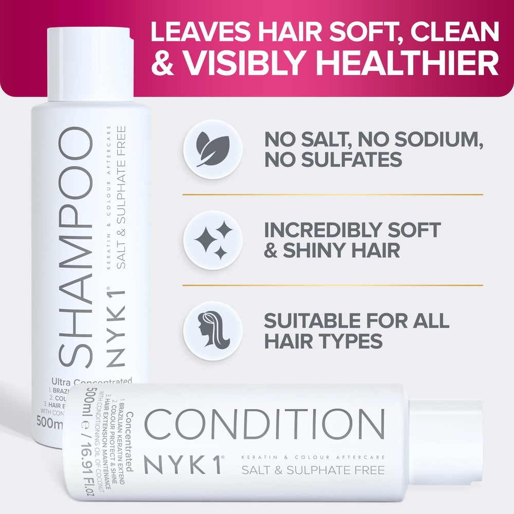 NYK1 bottles in hand showing 16.9 fl oz scale for clear sizing